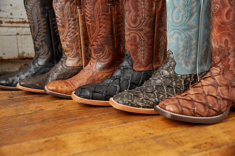 Exotic Leather Western Boots TANNER MARK MEN main image 4